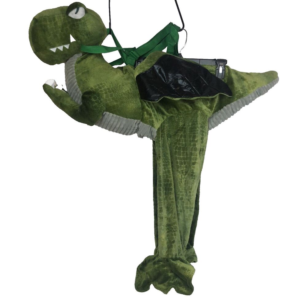 T-Rex Ride On Dinosaur Costume Child Sz 3T-4T Halloween Pretend Play Dress Up